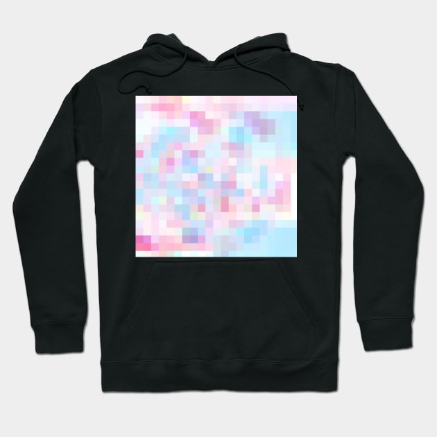 Mosaic Pastel Arrow Pattern Hoodie by Peaceful Space AS